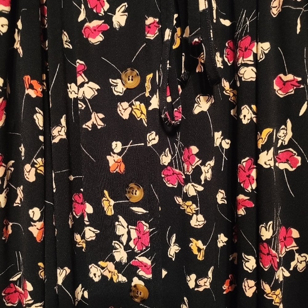 Floral Maxi Skirt with Belt - Picture 2 of 5